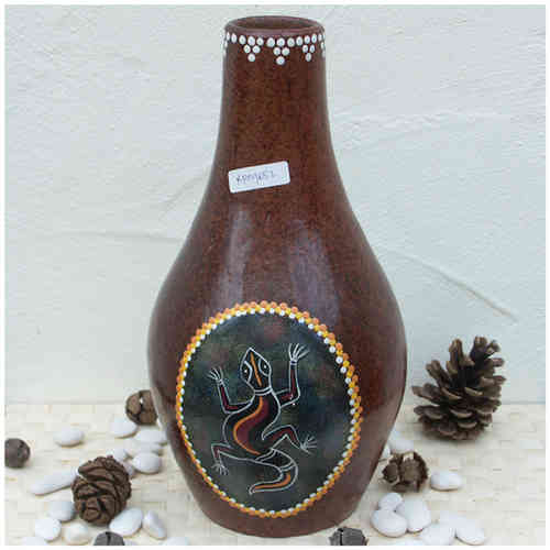 Terracotta-Vase.